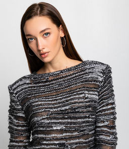 Джемпер #КТ6021 (1), серый - Dommod фото 5