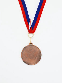 Медаль призовая 202 диам 5 см. 3 место. Цвет бронз. С лентой