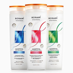 Бальзам для волос с маслом аграны и макадамии, объём и сила, 250 мл, BONAMI