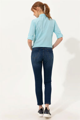 Женские синие джинсовые брюки Неожиданная скидка в корзине - U.s. polo assn фото 4