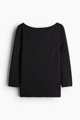 Top con escote barco - H&m фото 4