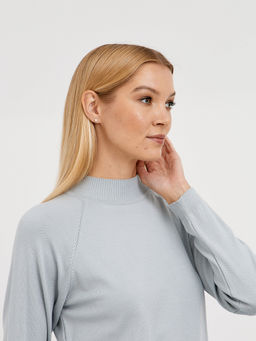 водолазка женская базовая из вискозы с воротником стойкой - Glenfield фото 4