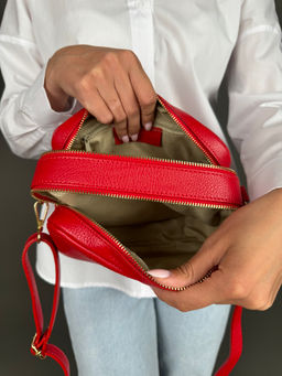 Сумка женская из телячьей кожи