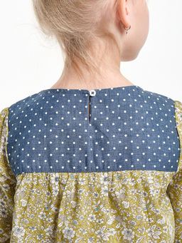 Блузка для девочки UD 2376 хаки - Mini maxi фото 3