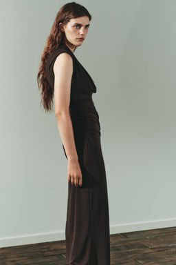 GATHERED MIDI DRESS - Zara фото 4