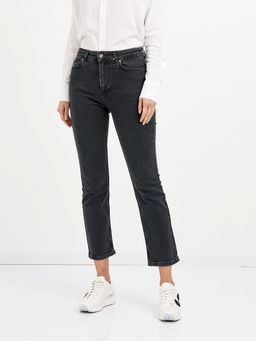 брюки женские укороченные в сером цвете - Glenfield фото 3