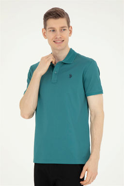 Мужская темно-зеленая футболка