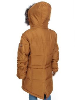 G-19 BROWN Куртка аляска детская для мальчика