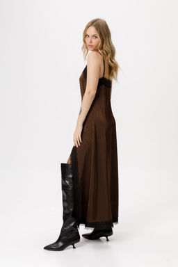 Платье Pirs 6405 коричневый  фото 5