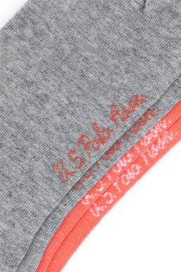 Женские носки-пинетки из двух частей - U.s. polo assn фото 3