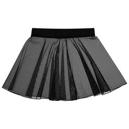 Юбка гимнастическая Grace Dance, на поясе, р. 34, цвет чёрный  фото 8