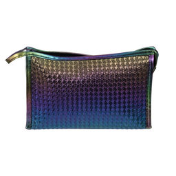 Kristaller Косметичка женская Knitted rope pattern, перламутр синий - Sunflower фото 5