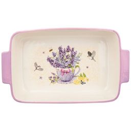 БЛЮДО ДЛЯ ЗАПЕКАНИЯ AGNESS ЛАВАНДА ПРЯМОУГ.2,8 Л 33,5*19,5*7,5 СМ