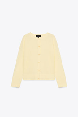 PLAIN KNIT CARDIGAN - Zara фото 4
