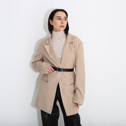 Ремень женский, ширина 3 см, винт, пряжка металл, цвет чёрный - Simaland фото 3