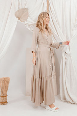 Платье AMORI 9688 телесный  фото 3