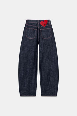 Z1975 HIGH-WAIST BARREL JEANS - Zara фото 7