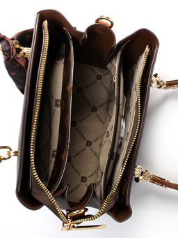 LACCOMA сумка AC218-мишки темно-бежевый эко кожа