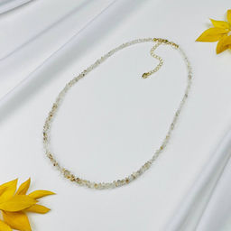 Колье из Херкимерского Алмаза 43 см +