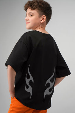 Детская футболка оверсайз Happyfox