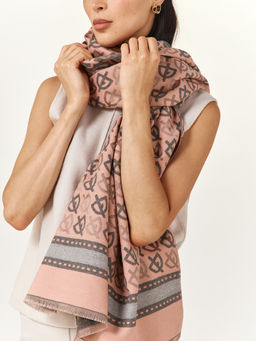 в составе ШЕРСТЬ  и КАШЕМИР Большой, мягкий, теплый  двусторонний палантин - Tantino фото 9