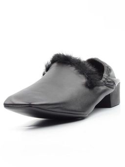 03-N18120S-2 BLACK Полуботинки женские (натуральная кожа) - Фабричный китай фото 4