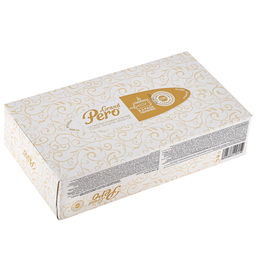 Салфетки бумажные GrandPero non-stop , 2-х слойные 20х20см, 100 штук в коробочке, цвета микс 2: Грей + Клер (Россия) - Домашняя мода фото 3