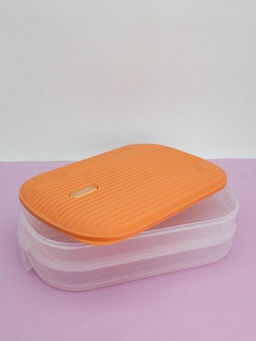 Контейнер для хранения 2 яруса Double, orange (8,5*32*20,3 см)