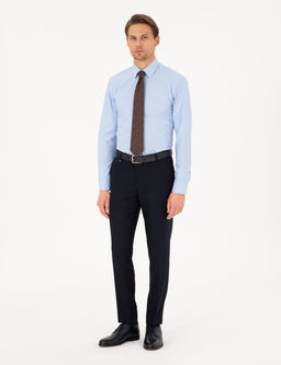 Lacivert Ex. Slim Fit Kuma_ Pantolon