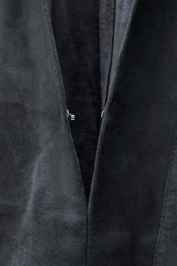 CAMISA BOLSILLO PIEL ANTE LIMITED EDITION / Gris antracita - Zara фото 5