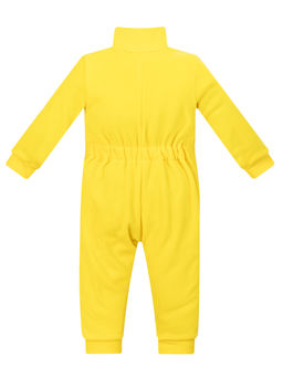 Комбинезон детский флисовый желтый