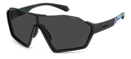 Солнцезащитные очки POLAROID PLD 7062/S Чёрный, мужские