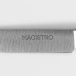 Нож кухонный Magistro Ardone, лезвие 12.5 см, серебристый
