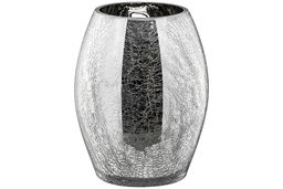 Ваза 19*19*26 см 4,7 л Серебряный кракелюр - Elan gallery фото 5