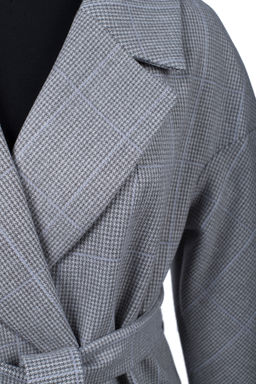 01-12274 Пальто женское демисезонное (пояс)