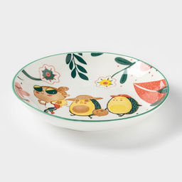 Тарелка керамическая «Прогулка авокадо», d=20,2 см ㅤ