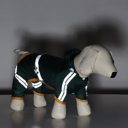 Комбинезон для собак, демисезонный, размер M (ДС 25-27, Ог 35-37, ОШ 27-29 см), зелёный - Simaland фото 14