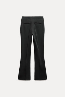 HIGH-WAIST FLARED TROUSERS - Zara фото 5
