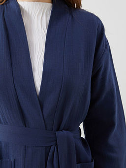 ?al Yaka Oversize M?slin Kad?n Kimono