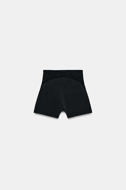 SHORTS COMBINADOS CON POLIAMIDA / Negro - Zara фото 6