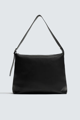 BOLSO SHOPPER PIEL LIMITED EDITION / Negro - Zara фото 3