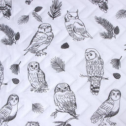 Покрывало LoveLife 2 сп Owls 180*2105см, микрофайбер, 100% п/э  фото 2