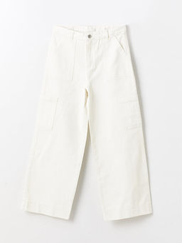 Wideleg K?z ?ocuk Kargo Pantolon - Waikiki фото 3