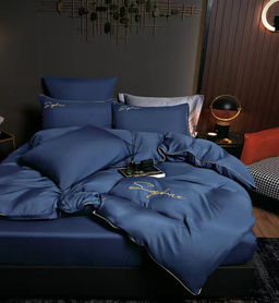 КПБ Candies однотонный с вышивкой на резинке по кругу CANOVR015 2 спальный