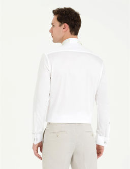 Beyaz Slim Fit Smokin G_mlek - Pierre cardin фото 5
