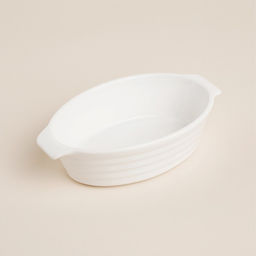 Форма для выпечки из жаропрочной керамики SL Home «Санторини», 300 мл, 16×9.7×4.5 см, цвет белый