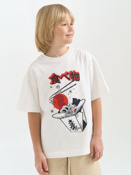 Футболка оверсайз Тофу с принтом 7+ - Bungly фото 7