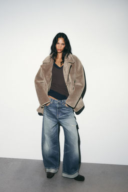 REVERSIBLE DOUBLE-FACED COAT