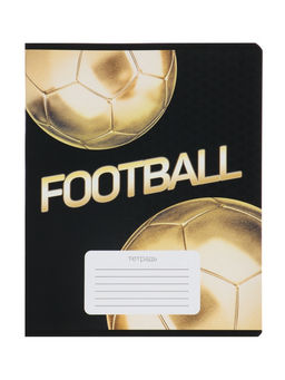 Цена за 6 шт. Тетрадь 12 листов в клетку, Calligrata «Футбол», МИКС