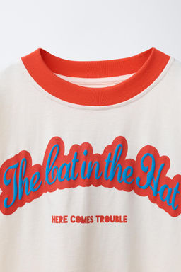 CAMISETA CONTRASTE THE CAT IN THE HAT DR. SEUSS / Crudo - Zara фото 3